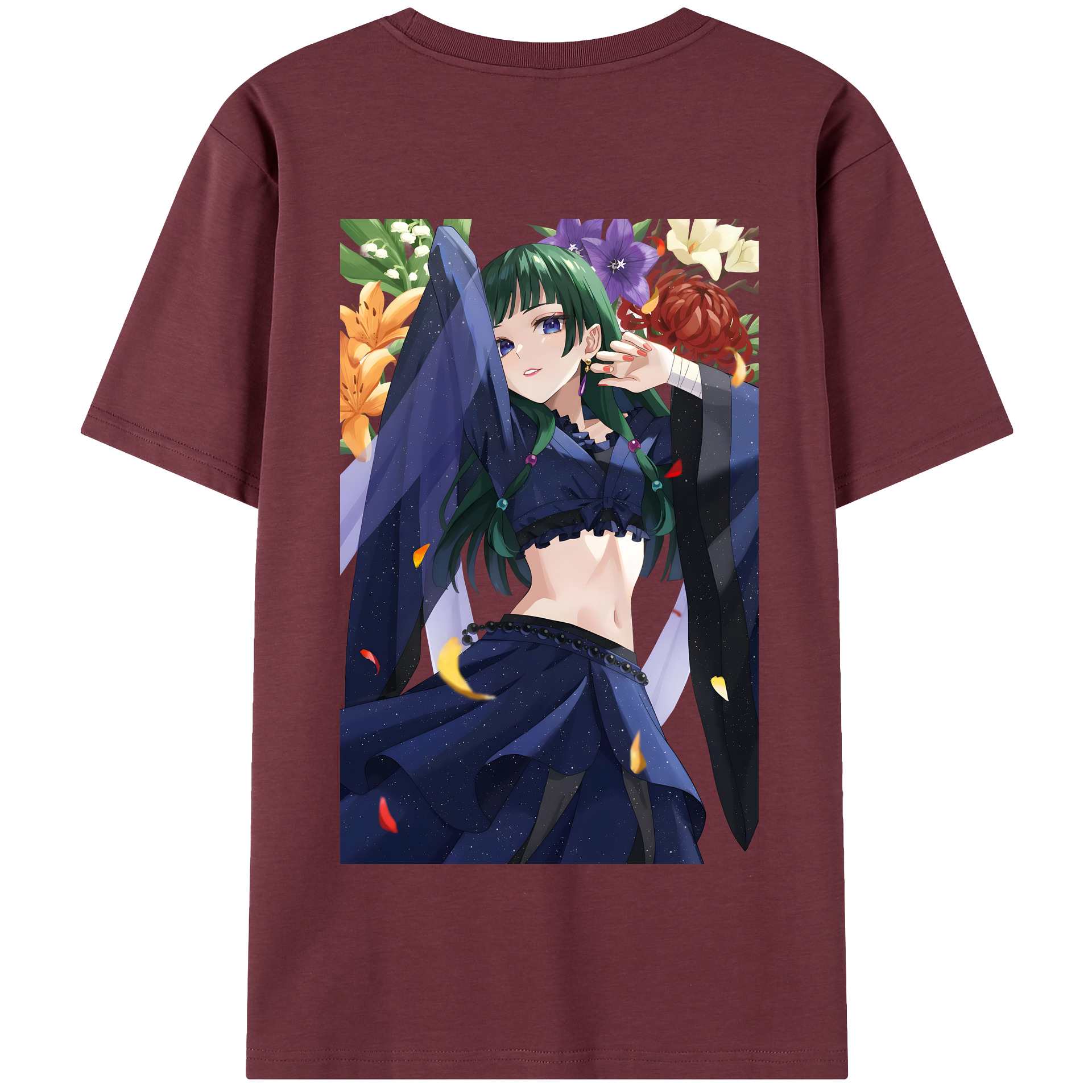 （画像用） 薬屋のひとりごと The Apothecary Diaries 綿100％半袖Tシャツ（背面プリント）